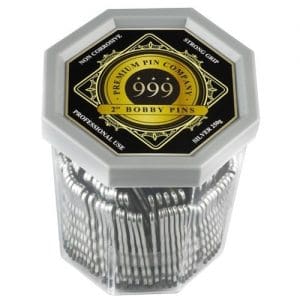 999 Premium Bobby Pins 2" Silver 250g