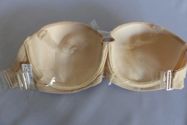 MAD ALLY BRA WITH CLEAR STRAP