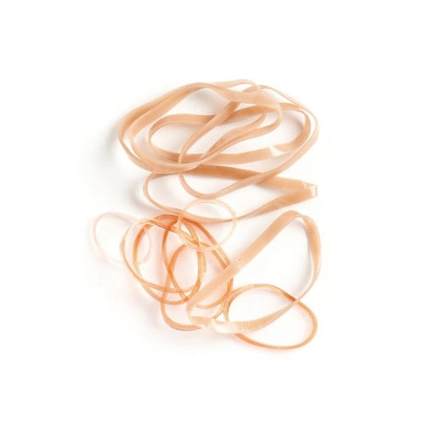 KySienn Poly Bands 200 Pack Light Brown