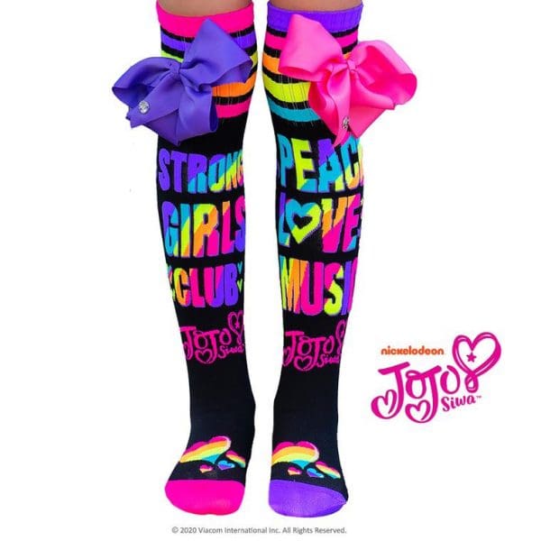Mad Mia Jo Jo Dance Peace Love Music Socks