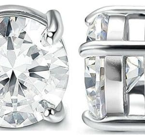 KySienn Magnetic Diamante Earrings Round 10mm Earring