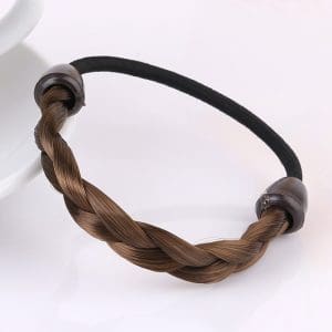 KySienn Pony Tail Wrap Plated Light Brown